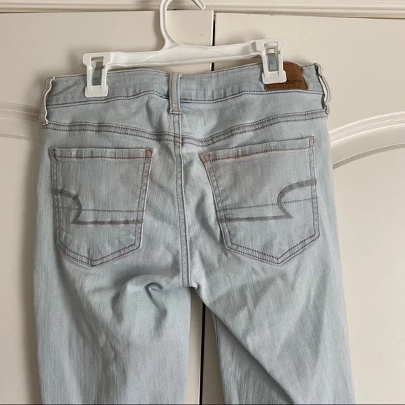 American Eagle Light-wash Ripped Jeans - Picture 7 of 12